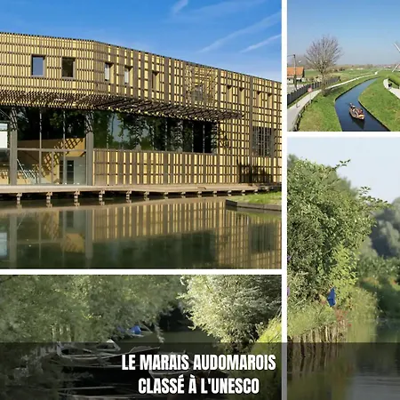 Appartement Le Nid Cosy - T2 - Parking Prive Sint-Omaars